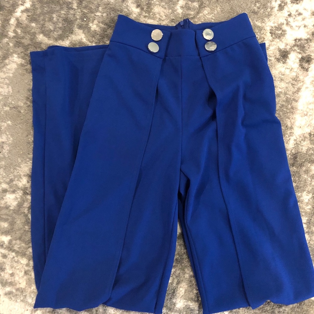 Royal Blue High Rise Pant